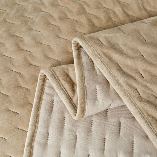 Cotton Market Pătură Single 170x210cm Bej