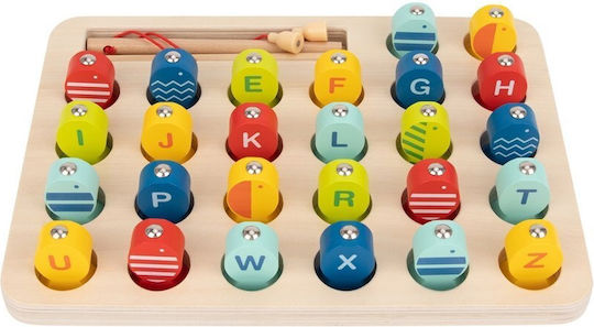 Tooky Toys Fishing Toy Fishing Game made of Wood for 36++ Months