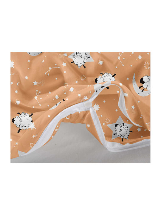 Cotton Market Bettbezug-Set Einzelbett mit Kissenbezug 155x220 Mehrfarbig