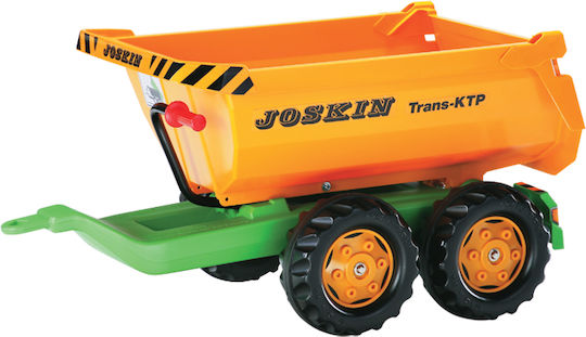 Παιδική Καρότσα Halfpipe Joskin Tipper Κίτρινη για 3+ Ετών
