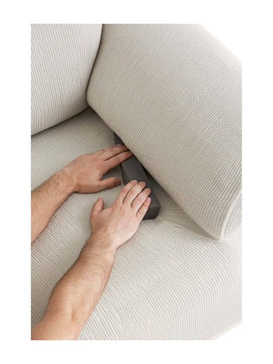 Sofazip Mondo Elastische Abdeckung für Zweisitziges Sofa Burgundisch 180εκ. 1Stück SZMONDO2BORDO
