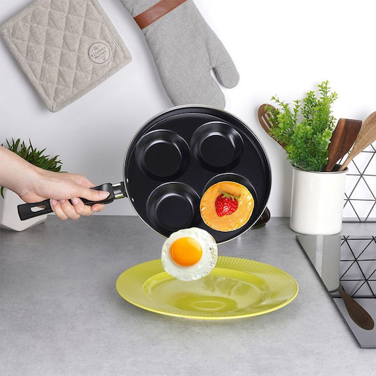 Orion Pan for Pancakes made of Carbon Steel with Non-Stick Coating 25cm