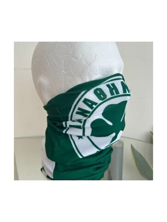 Panathinaikos Clover Athletic Neck Warmer Green