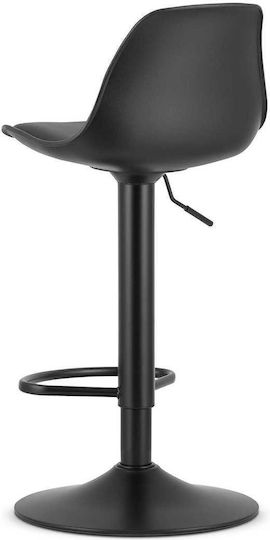 Hocker Bar mit Höhenverstellbar Black 2Stück 43x37x38cm