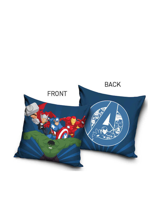 Avengers Velvet Cushion Cover 40x40 Cm