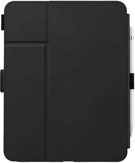 Speck Balance Folio Ipad 10.9" 2022 Case Microban Coating W Magnet & Stand Up Black