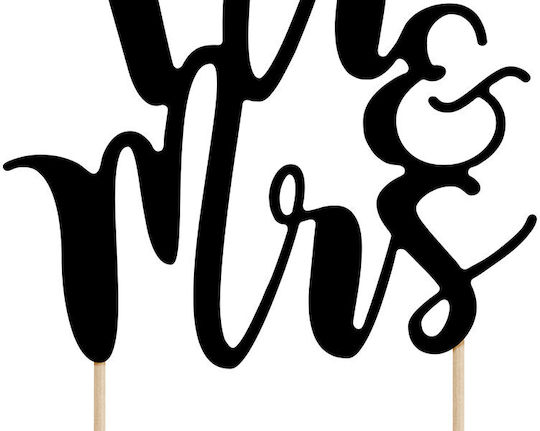 Mr&mrs Cake Topper 25,5cm