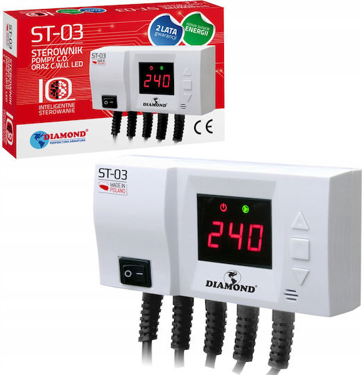 Diamond Pump Controller Central Heating Domestic Hot Water Led 230v St-03