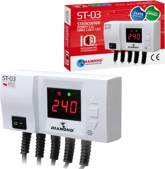 Diamond Pump Controller Central Heating Domestic Hot Water Led 230v St-03