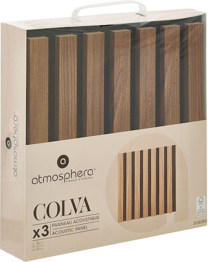 Звукоабсорбиращо Стенно Покритие 3D Colva Atmosphera Размери 30x2.1x30см 3 Бройки 212903b