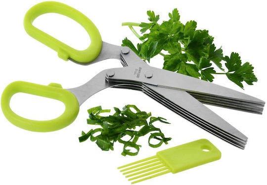 Orion Stainless Steel Herb Scissor 19.5cm Green