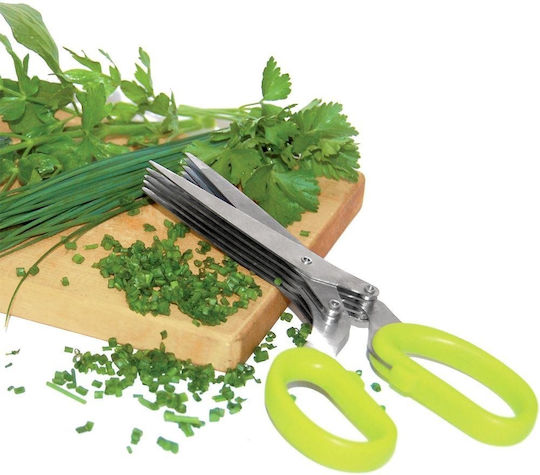 Orion Stainless Steel Herb Scissor 19.5cm Green