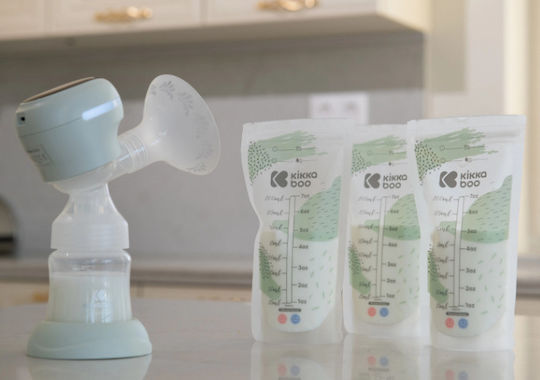 Kikka Boo Breast Milk Storage Bags 19.9x9.8cm 200ml 25pcs