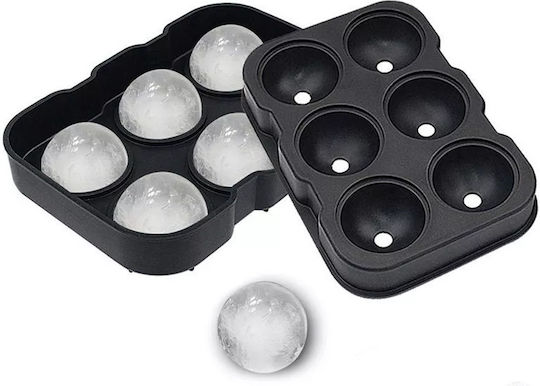 Brunbeste Round Silicone Ice Cube Tray Yellow