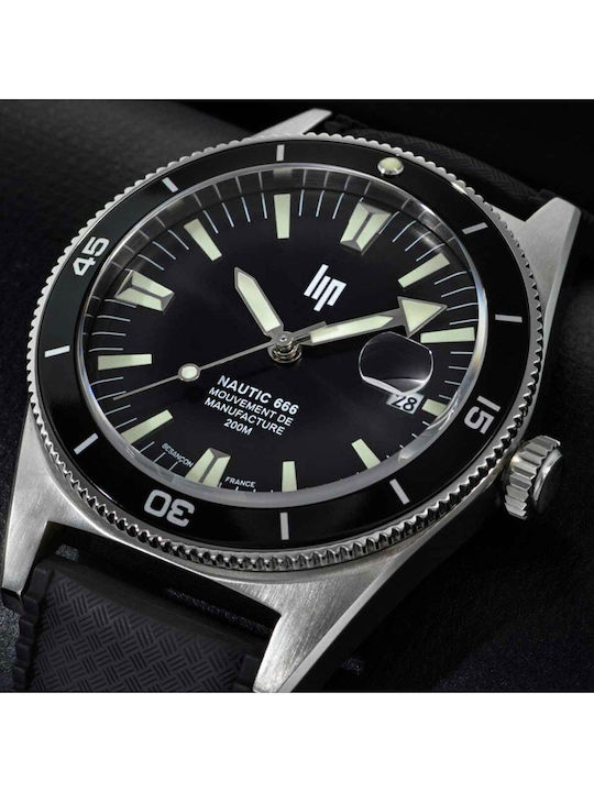 Lip Watches Men's Watch Automatic in Black Color