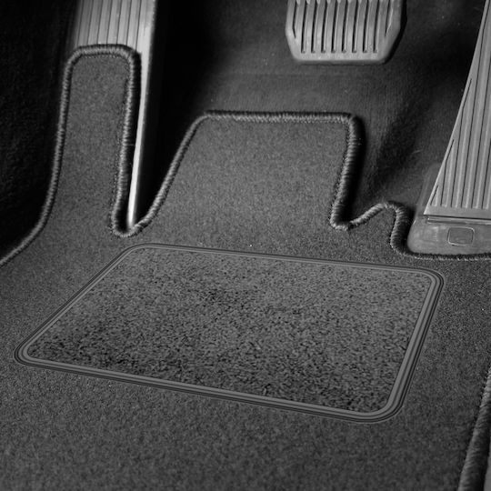 Комплект Килими От Велюр За Jaguar XK I 1996-2006 Черна Обшивка