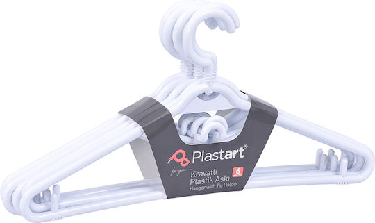 Plast Art Clothes Hanger 6 Pieces