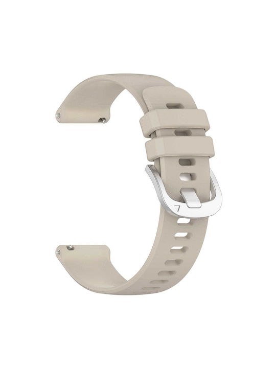 Curea Silicon Smartwatch Bizon Strap Watch Silicon Pro T Quickrelease 18 Mm Gri Deschis