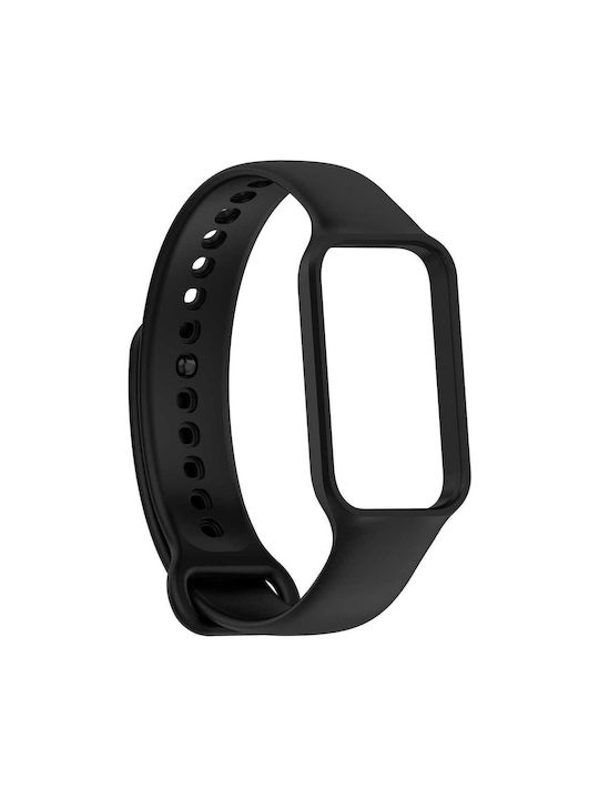 Bizon Strap + Case Watch Dots Xiaomi Redmi Smart Band 2 Xiaomi Mi Band 8 Active Black