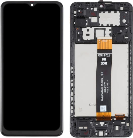 LCD Display Samsung Galaxy A12 Nacho Sm-a127 Schwarz Rahmen