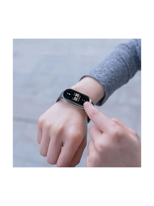 Калъф и стъкло 2в1 Xiaomi Mi Band 7 Кристал Калъф и стъкло 2в1 Xiaomi Mi Band 7 Кристал