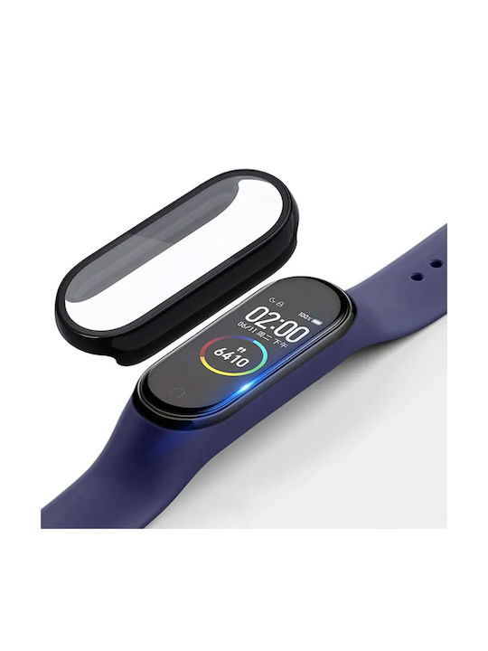 Θήκη + Τζάμι 2-σε-1 Xiaomi Mi Band 8 Μαύρο