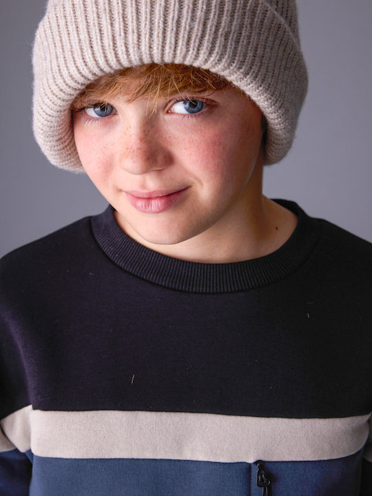 Kids Sweatshirt Blue Eclipse