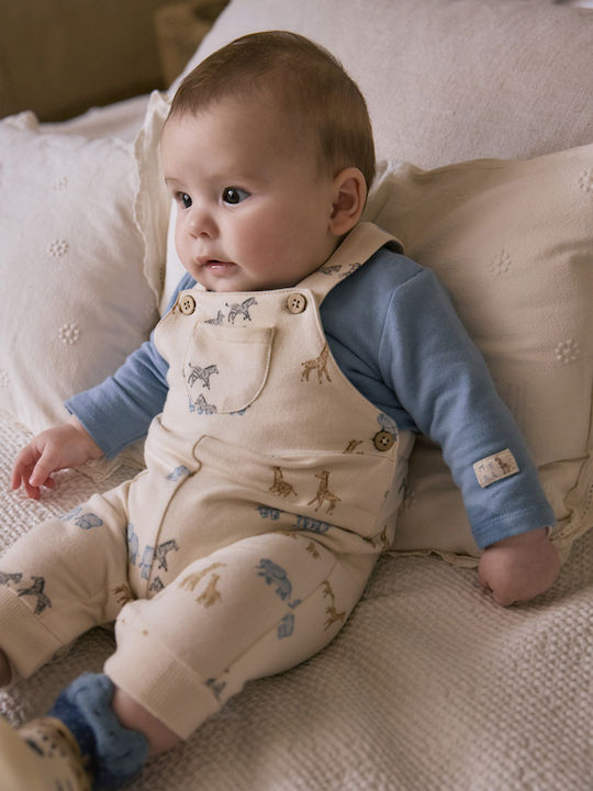 Mayoral Babystrampler Langärmliges Hellblau