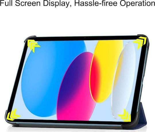CoreParts Flip Cover Blue (For Apple iPad 10th Gen 10.9-inch (2022)) TABX-IP10-COVER2