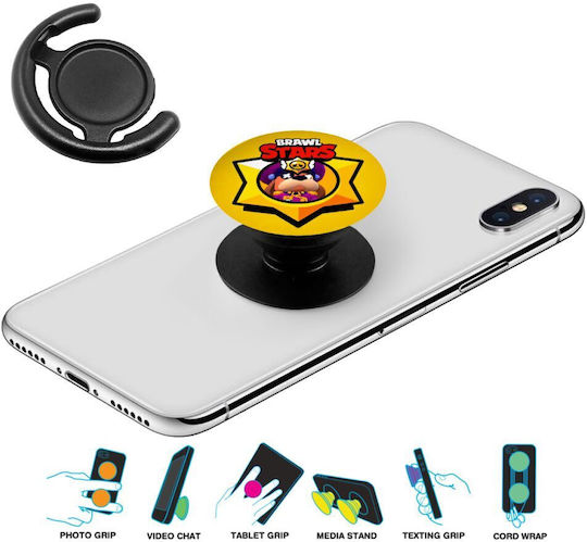 Brawl Stars Ruffs Phone Holders Stand Μαύρο Βάση Στήριξης Κινητού Στο Χέρι