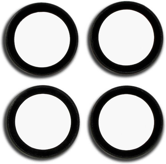 Bizon Glass Snap Lens Протектор За Камера Закалено Стъкло Xiaomi 14T 1 Комплект Черна Рамка