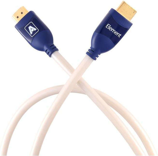 Atlas Cables Element Cable HDMI male - HDMI male 4m Μαύρο