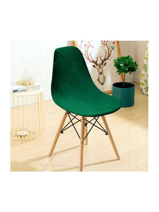 Ubieramy Meble Husă Elastică Scaun Bottle Green 1buc