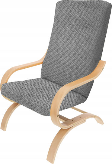 Ubieramy Meble Elastische Abdeckung für Sessel Gray 1Stück