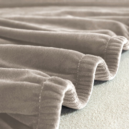 Ubieramy Meble Husă Elastică Fotoliu Beige Cappuccino 1buc