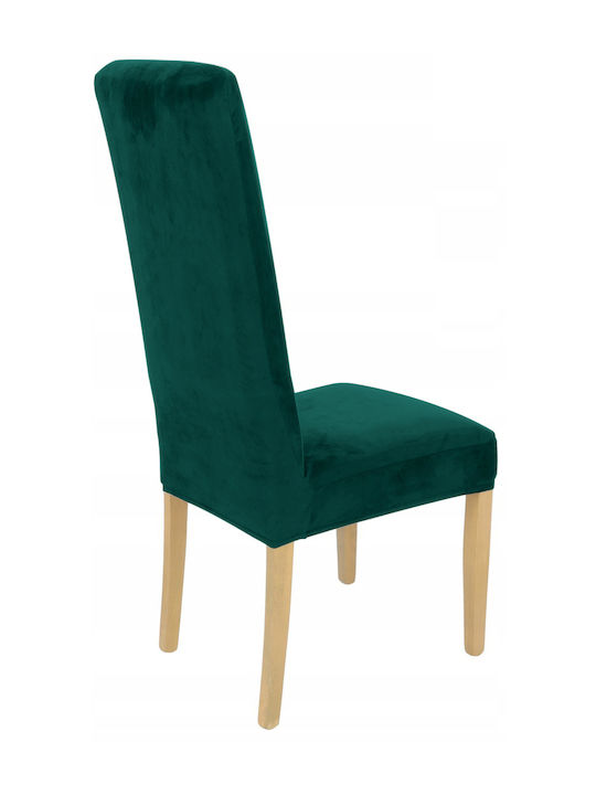 Ubieramy Meble Еластичен Калъф За стол Bottle Green 1бр