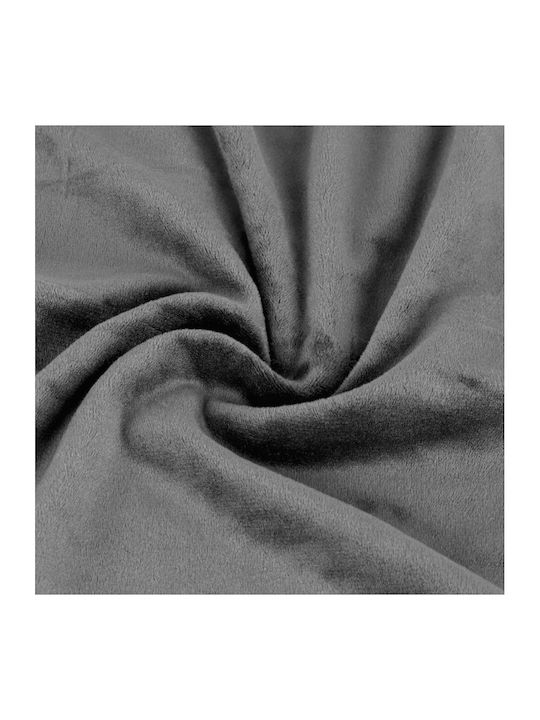 Ubieramy Meble Elastische Abdeckung für Sessel Gray Velvet 1Stück