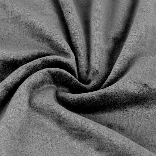 Ubieramy Meble Elastische Abdeckung für Stuhl Grey Velvet 1Stück