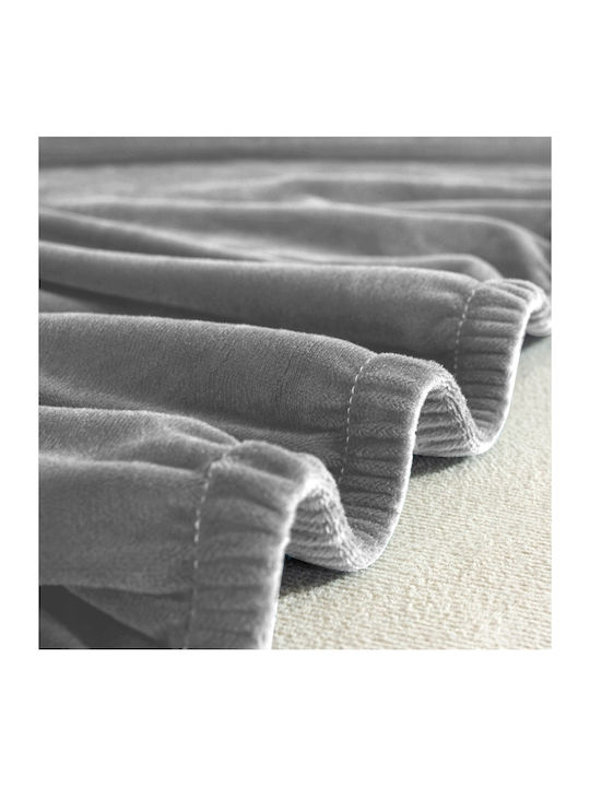 Ubieramy Meble Elastische Abdeckung für Vier-Sitzer-Sofa Light Grey 1Stück