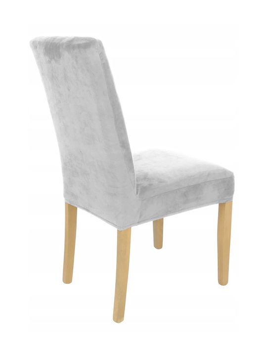 Ubieramy Meble Ελαστικό Κάλυμμα Καρέκλας Light Gray