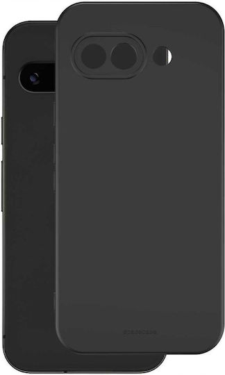 Spacecase Back Cover Silicone Black (Google Pixel 9a)