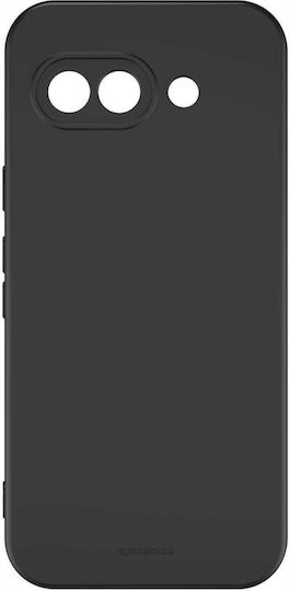 Spacecase Back Cover Silicone Black (Google Pixel 9a)