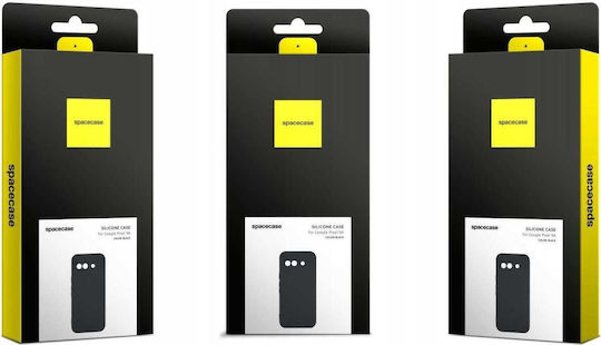 Spacecase Back Cover Silicone Black (Google Pixel 9a)