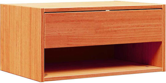 Nachttisch Wax Brown 50x32.5x24cm