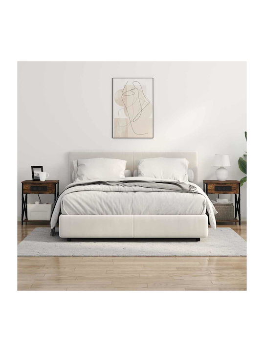 Nachttisch Smoky Oak 41x31x51cm