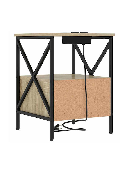 Nachttische Sonoma Oak 2Stück 41.5x40.5x55cm