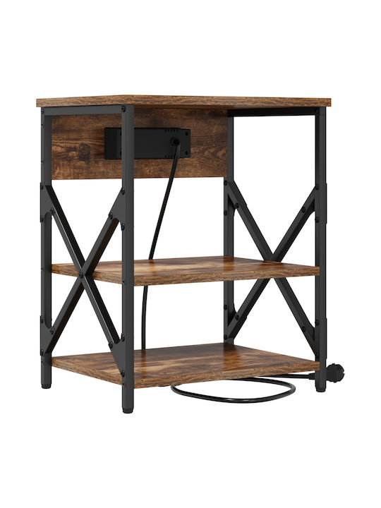 Nachttische Smoky Oak 2Stück 41x31x51cm