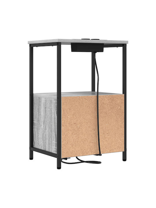 Noptiere Grey Sonoma 2buc 40x31x60cm