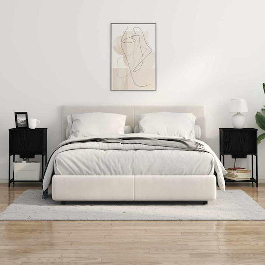 Комод Дървен Black oak 38x31x61см