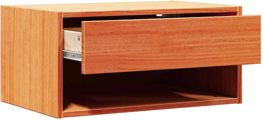 Nachttisch Wax Brown 50x32.5x24cm